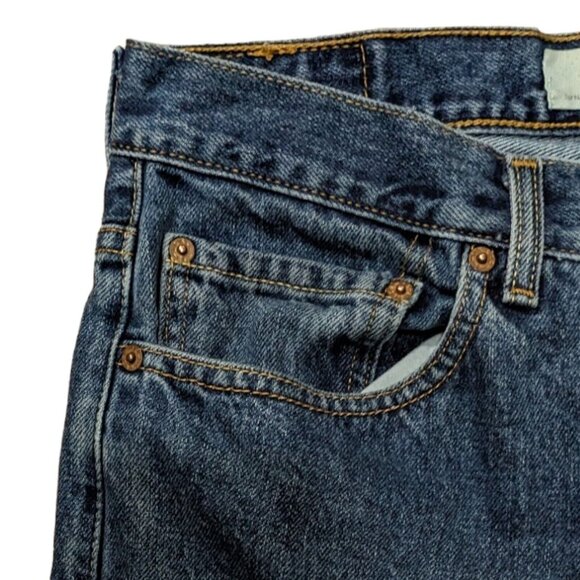 Levi's 505 Jeans Mens 34x34 Blue '04 Y2K Medium Wash Gorp Straight Leg - Picture 3 of 9